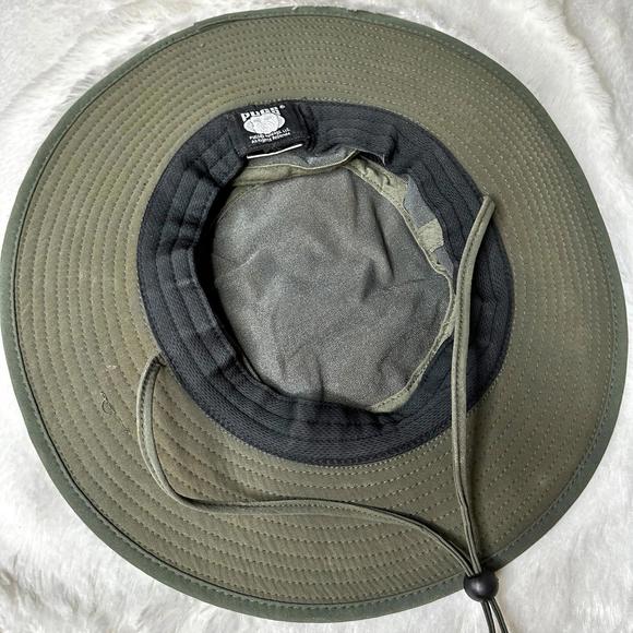 Pugs Mesh Inset Boonie Sun Fisherman Hat Green Adult OS - Picture 6 of 8